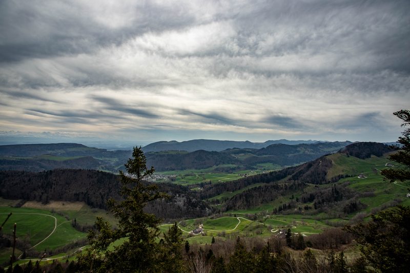 Mountain view, Swiss Jura